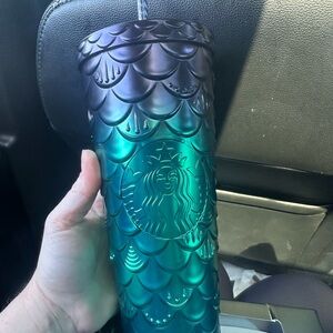 COPY - Starbucks  purple and green 24oz Tumbler